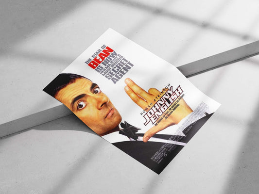 Johnny English (movie franchise) Main Subject: Johnny English (movie franchise) Matte poster print — Hollywood wall art