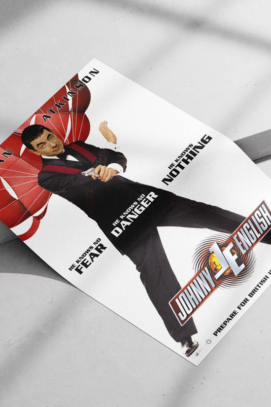Johnny English (from the "Johnny English" film franchise, portrayed by Rowan Atkinson) Main Subject: Johnny English (from