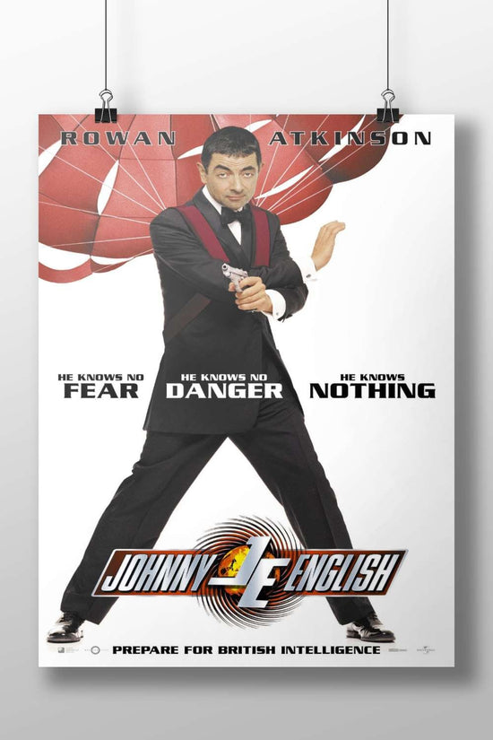 Johnny English (from the "Johnny English" film franchise, portrayed by Rowan Atkinson) Main Subject: Johnny English (from