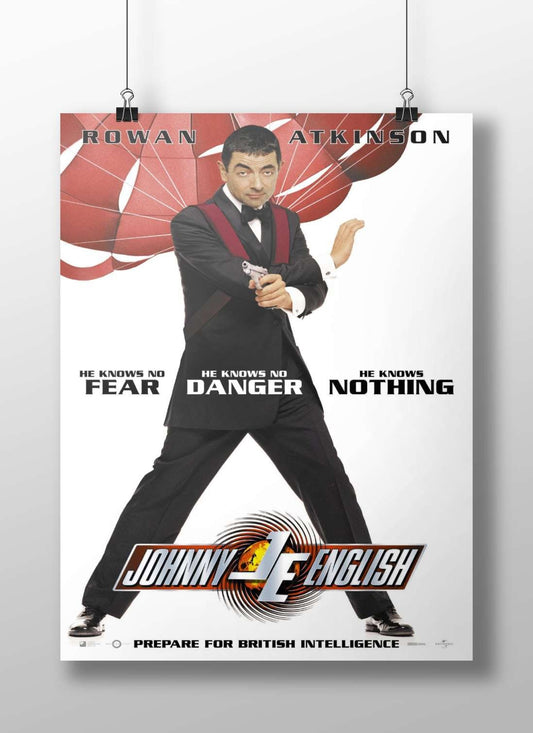 Johnny English (from the "Johnny English" film franchise, portrayed by Rowan Atkinson) Main Subject: Johnny English (from