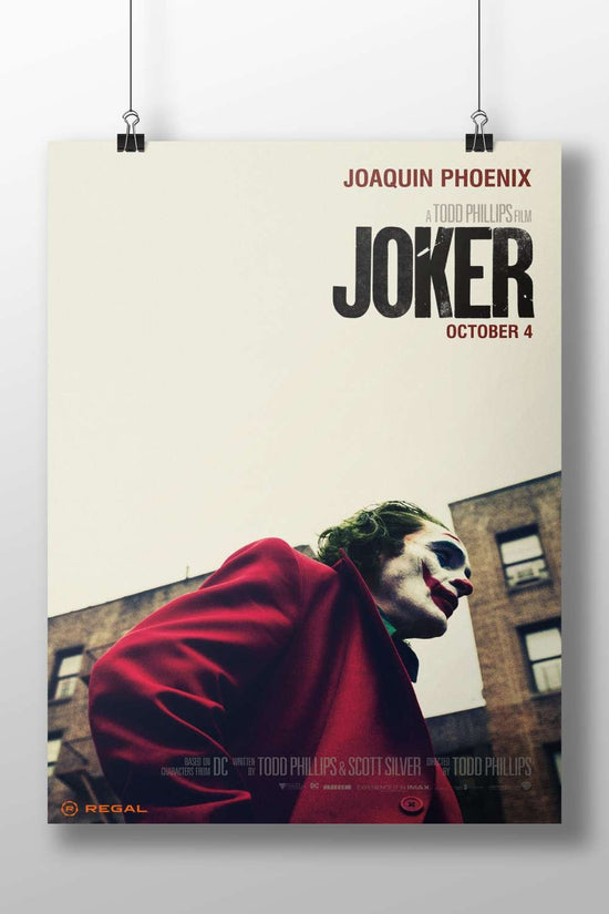Joaquin Phoenix as Joker (DC Comics character) Main Subject: Joaquin Phoenix as Joker (DC Comics character) Matte BoizzBoard