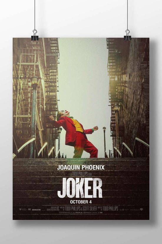 Joaquin Phoenix as Joker (DC Comics character) Main Subject: Joaquin Phoenix as Joker (DC Comics character) Matte BoizzBoard