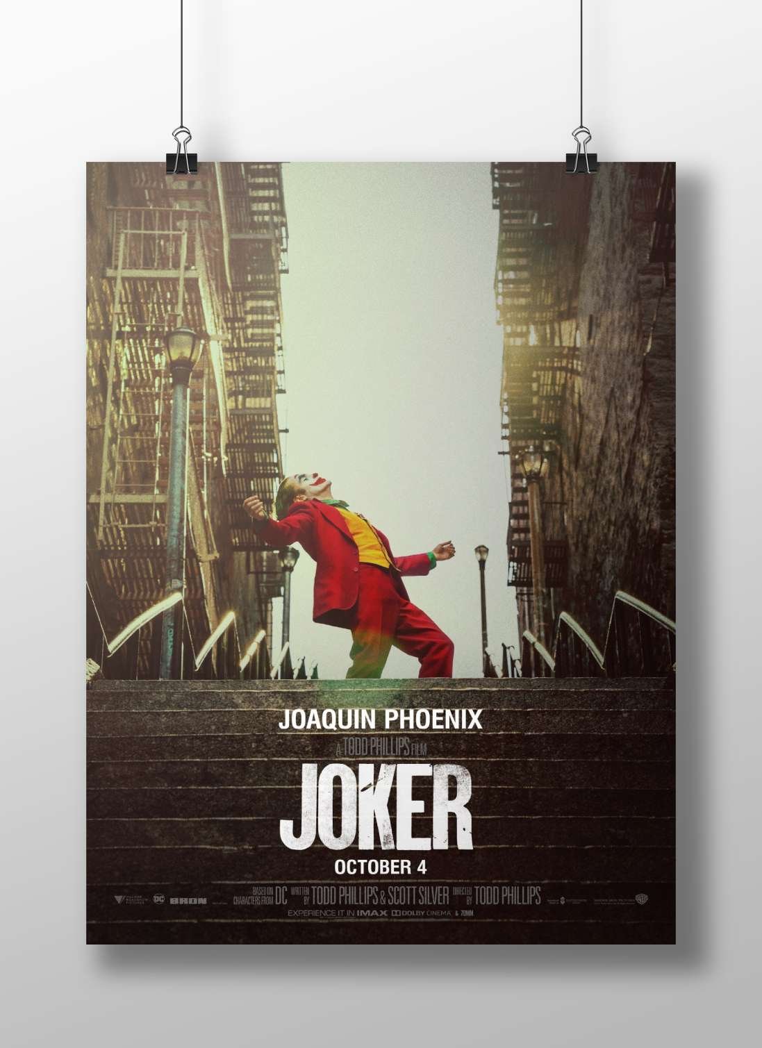 Joaquin Phoenix as Joker (DC Comics character) Main Subject: Joaquin Phoenix as Joker (DC Comics character) Matte BoizzBoard