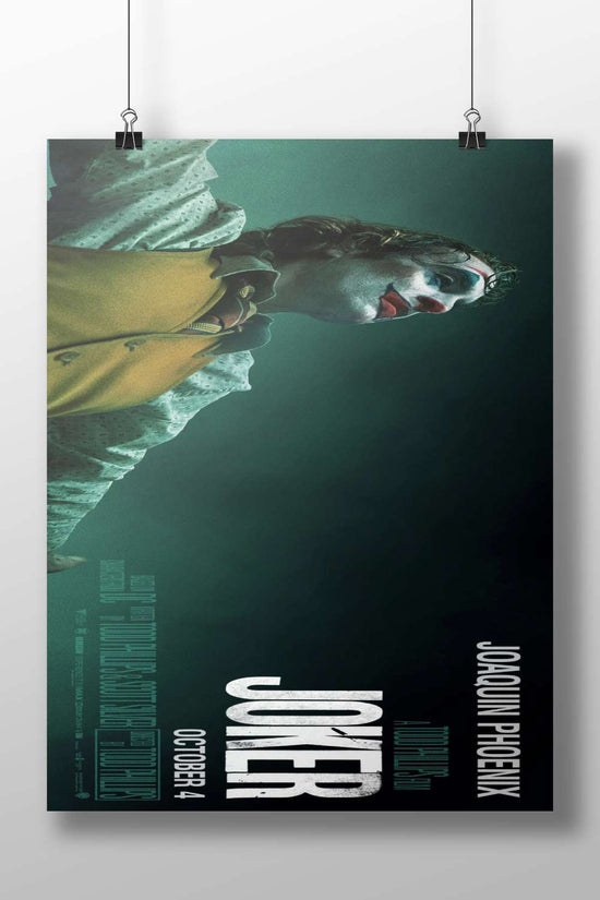 Joaquin Phoenix as the Joker (DC Comics character). Main Subject: Joaquin Phoenix as the Joker (DC Comics character). Matte