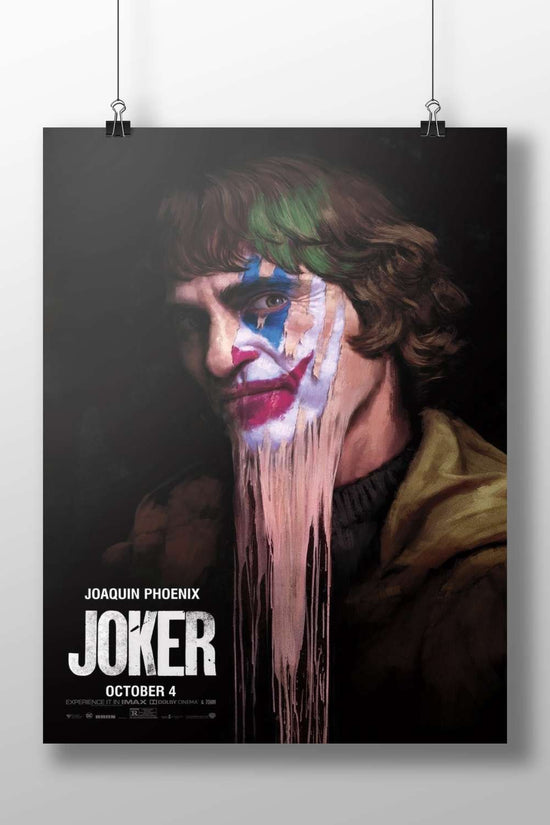 Joaquin Phoenix as the Joker (DC Comics) Main Subject: Joaquin Phoenix as the Joker (DC Comics) Matte BoizzBoard rigid print