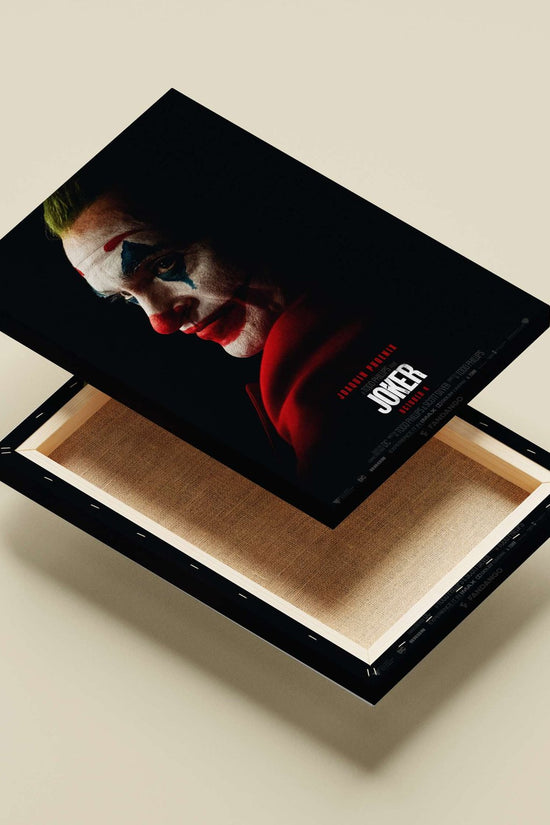 Joker (2019 film character, DC Comics franchise) Main Subject: Joker (2019 film character, DC Comics franchise) Canvas wall