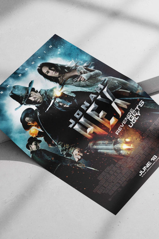 Jonah Hex (DC Comics franchise movie) Main Subject: Jonah Hex (DC Comics franchise movie) Matte poster print — Superhero