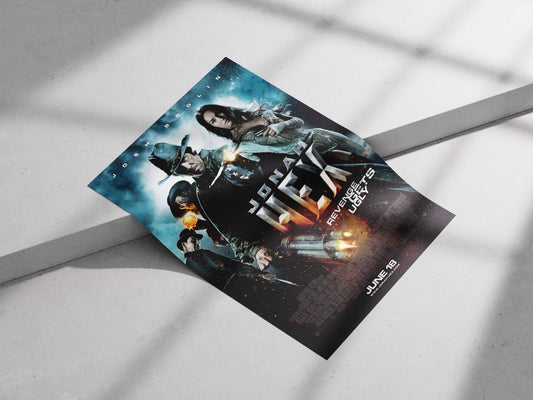Jonah Hex (DC Comics franchise movie) Main Subject: Jonah Hex (DC Comics franchise movie) Matte poster print — Superhero