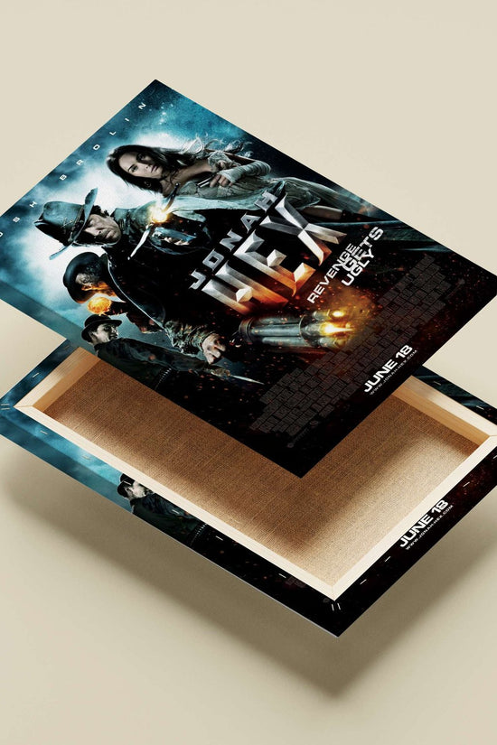 Jonah Hex (DC Comics franchise movie) Main Subject: Jonah Hex (DC Comics franchise movie) Canvas wall art — Superhero wall
