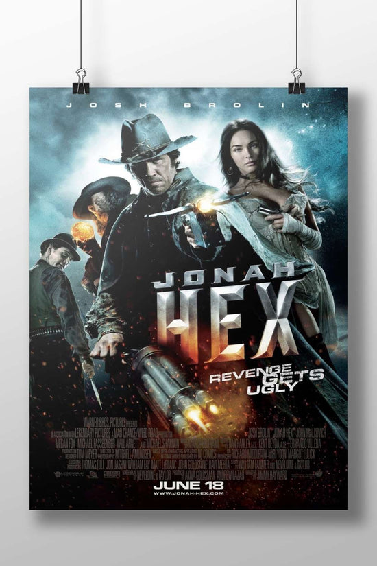 Jonah Hex (DC Comics franchise movie) Main Subject: Jonah Hex (DC Comics franchise movie) Matte BoizzBoard rigid print —