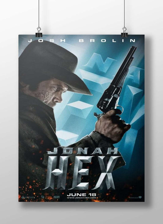 Jonah Hex (DC Comics character) in the movie poster Main Subject: Jonah Hex (DC Comics character) in the movie poster Matte