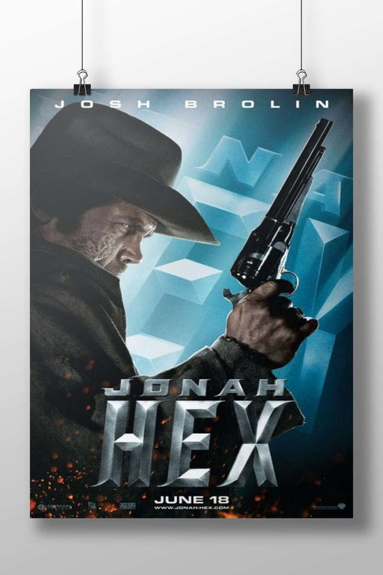 Jonah Hex (DC Comics character) in the movie poster Main Subject: Jonah Hex (DC Comics character) in the movie poster Matte
