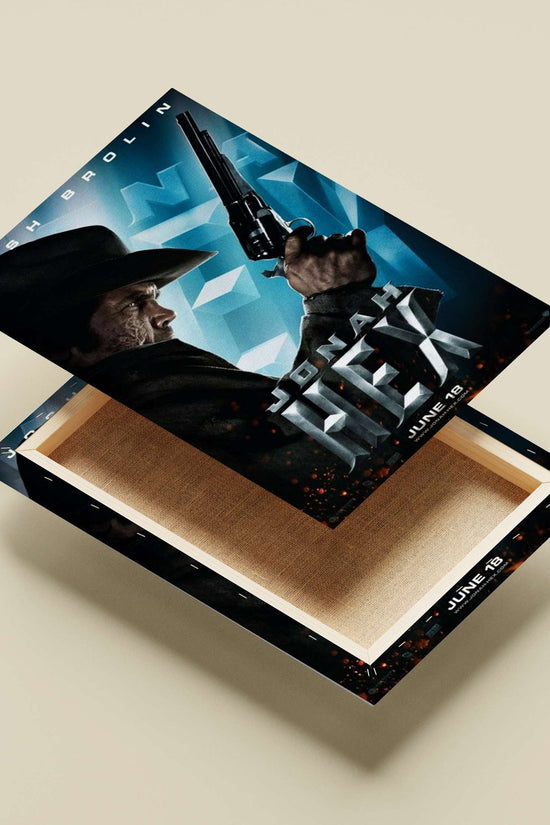 Jonah Hex (DC Comics character) in the movie poster Main Subject: Jonah Hex (DC Comics character) in the movie poster Canvas
