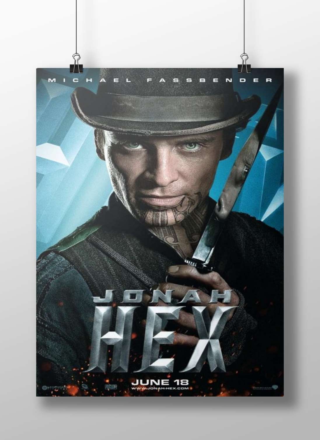 Jonah Hex (DC Comics character) Main Subject: Jonah Hex (DC Comics character) Matte BoizzBoard rigid print — Superhero wall