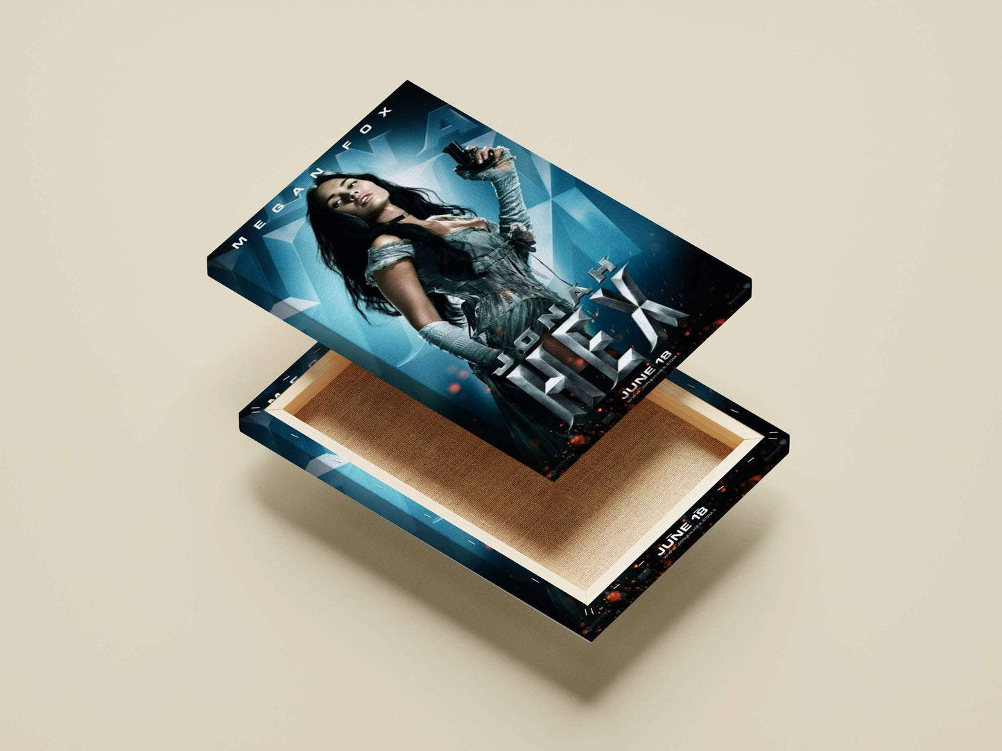 Jonah Hex Main Subject: Jonah Hex Canvas wall art — Bollywood wall art India | PosterBoizz