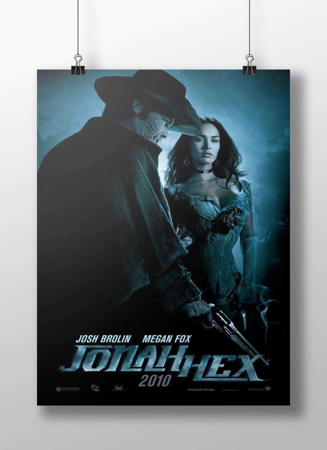 The 2010 film "Jonah Hex" starring Josh Brolin and Megan Fox Main Subject: The 2010 film "Jonah Hex" starring Josh Brolin