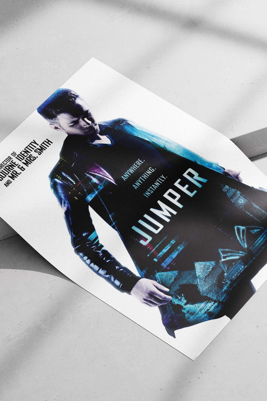 Jumper (the 2008 film franchise) Main Subject: Jumper (the 2008 film franchise) Matte poster print — Bollywood wall art