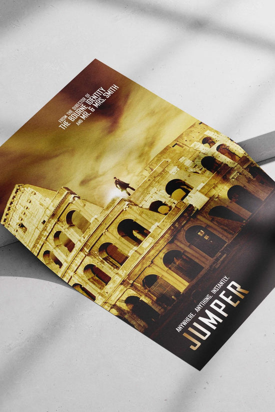 Jumper (franchise) Main Subject: Jumper (franchise) Matte poster print — Bollywood wall art India | PosterBoizz