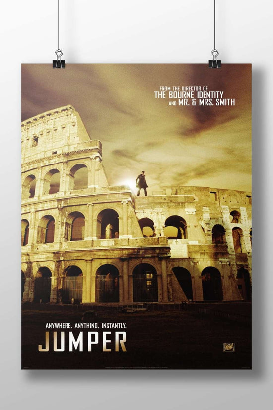 Jumper (franchise) Main Subject: Jumper (franchise) Matte BoizzBoard rigid print — Bollywood wall art India | PosterBoizz