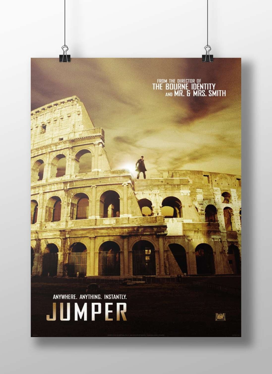 Jumper (franchise) Main Subject: Jumper (franchise) Matte BoizzBoard rigid print — Bollywood wall art India | PosterBoizz