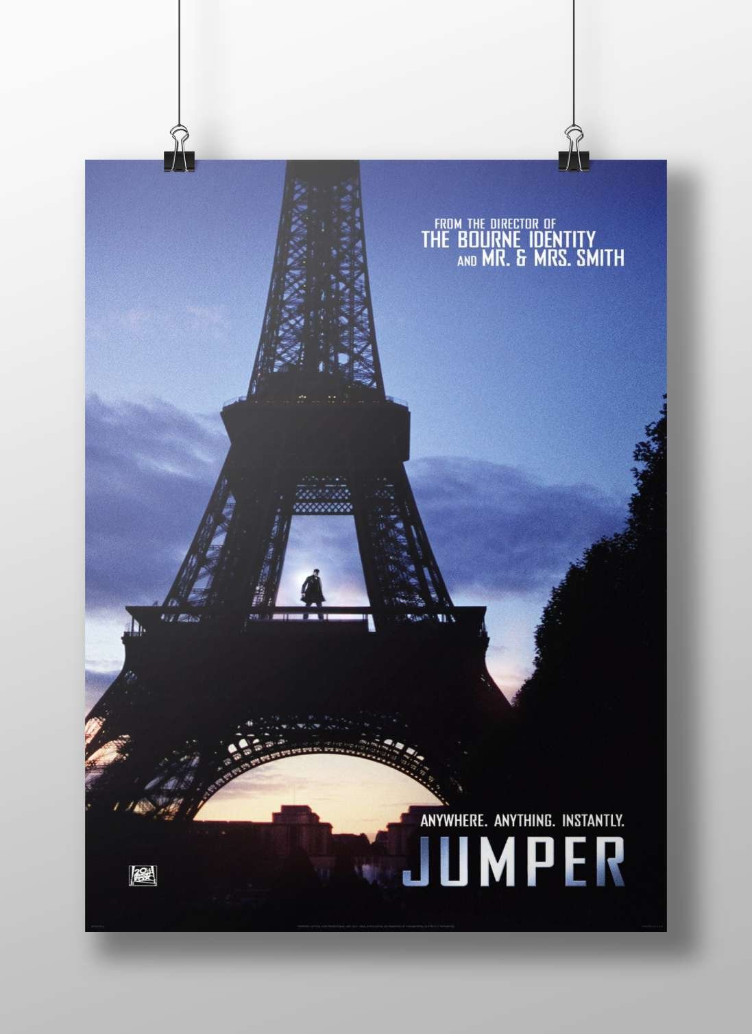Jumper (the film franchise) Main Subject: Jumper (the film franchise) Matte BoizzBoard rigid print — Bollywood wall art
