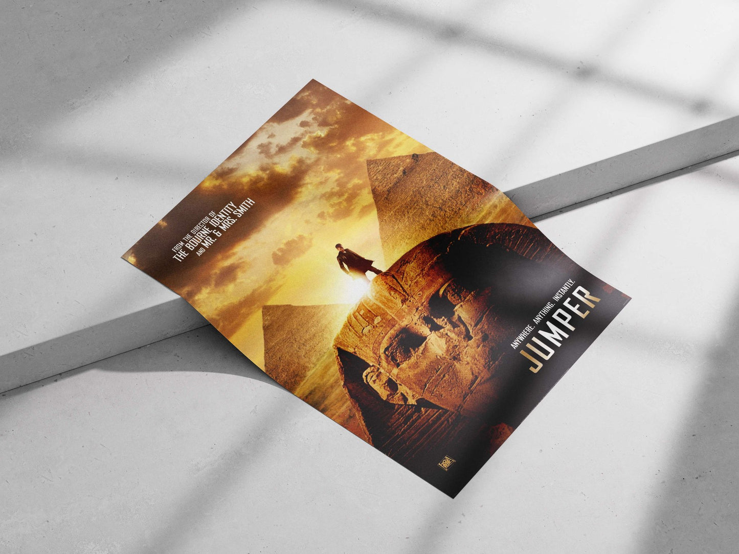 Jumper (2008 film) Main Subject: Jumper (2008 film) Matte poster print — Bollywood wall art India | PosterBoizz