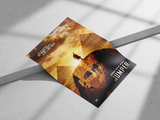 Jumper (2008 film) Main Subject: Jumper (2008 film) Matte poster print — Bollywood wall art India | PosterBoizz
