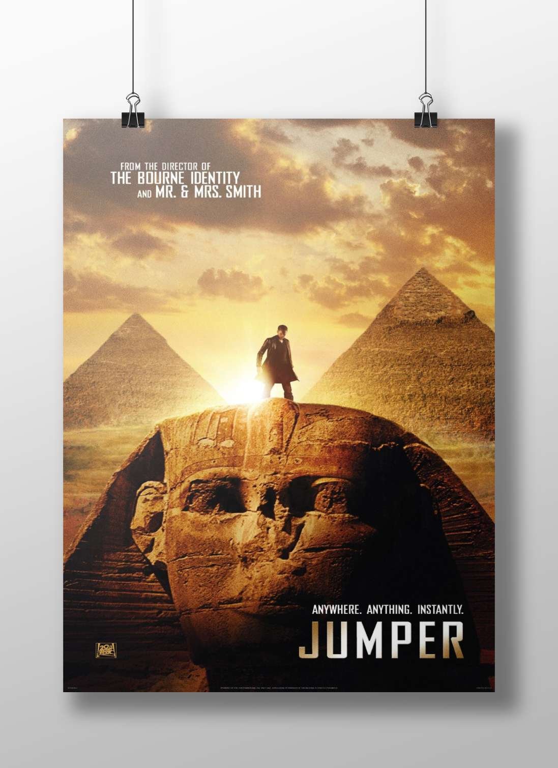 Jumper (2008 film) Main Subject: Jumper (2008 film) Matte BoizzBoard rigid print — Bollywood wall art India | PosterBoizz