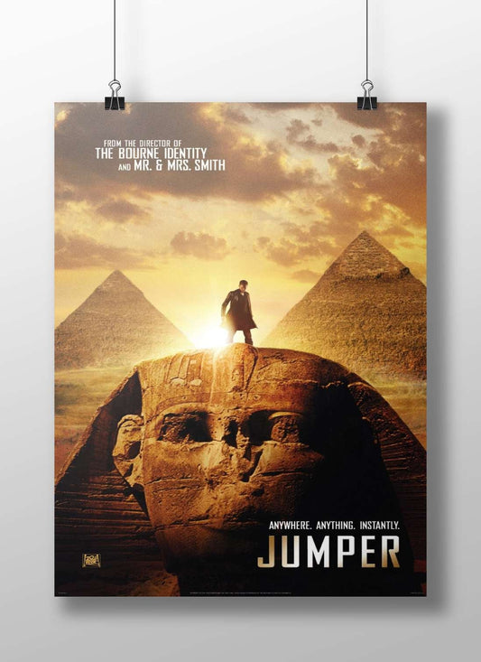 Jumper (2008 film) Main Subject: Jumper (2008 film) Matte BoizzBoard rigid print — Bollywood wall art India | PosterBoizz