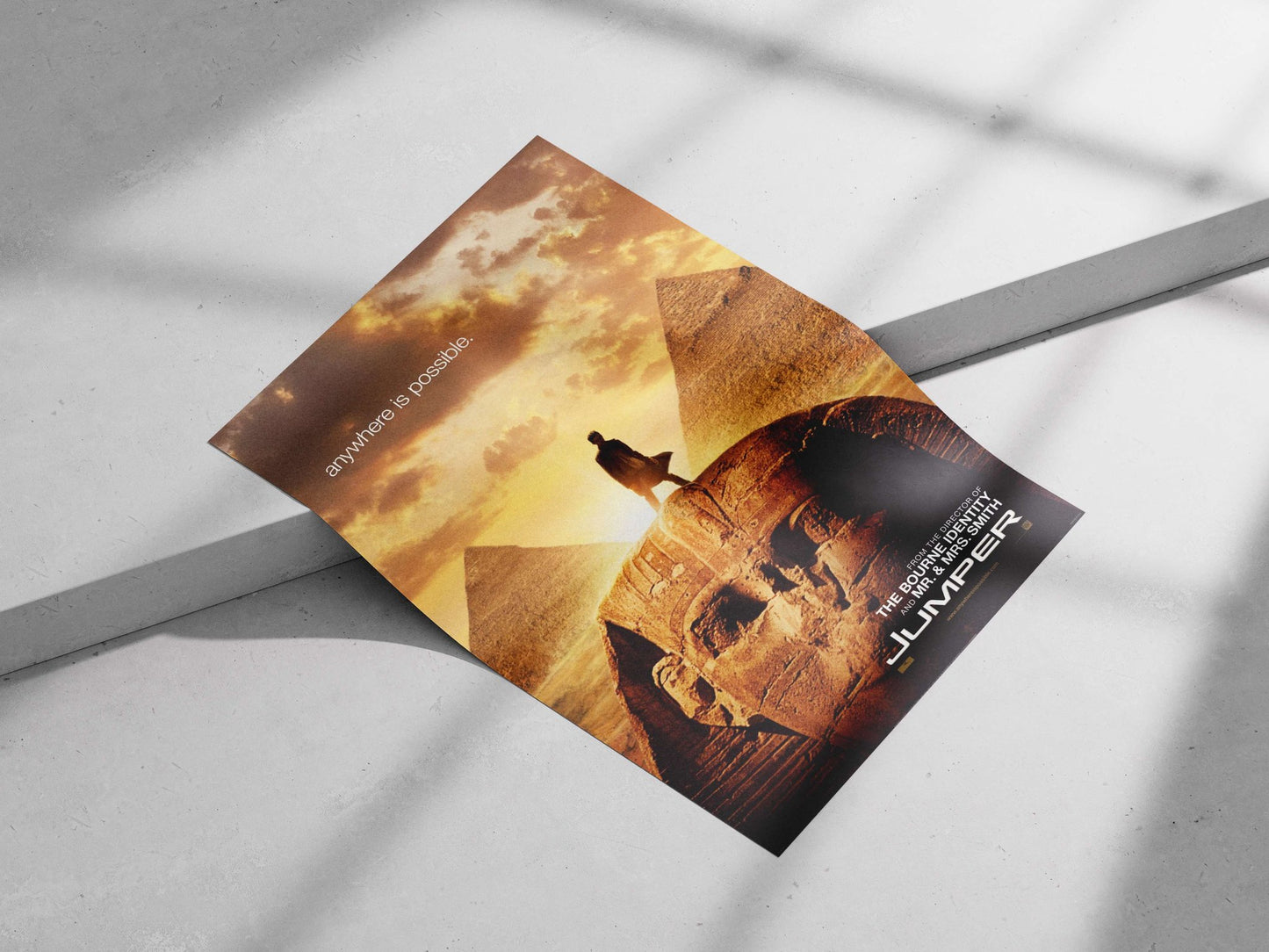 Jumper (the film) Main Subject: Jumper (the film) Matte poster print — Bollywood wall art India | PosterBoizz