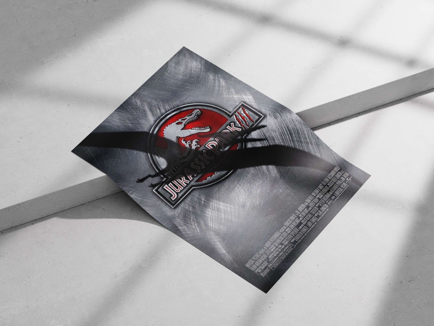 Jurassic Park III (film) Main Subject: Jurassic Park III (film) Matte poster print — Bollywood wall art India | PosterBoizz