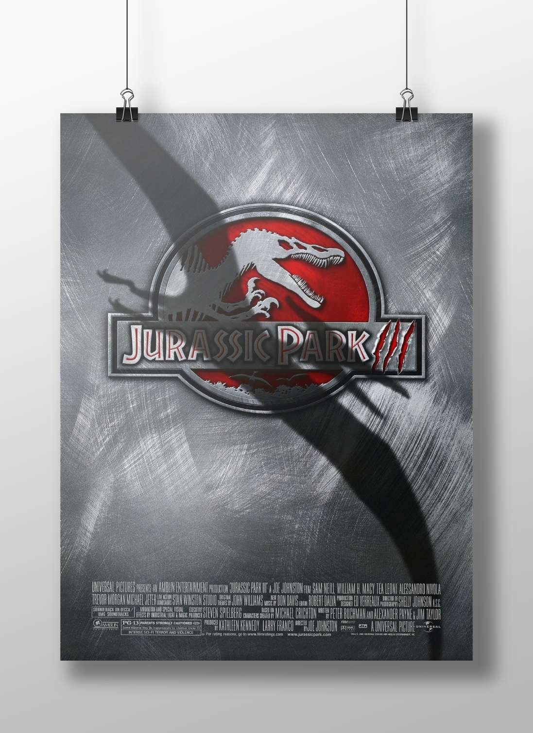Jurassic Park III (film) Main Subject: Jurassic Park III (film) Matte BoizzBoard rigid print — Bollywood wall art India |