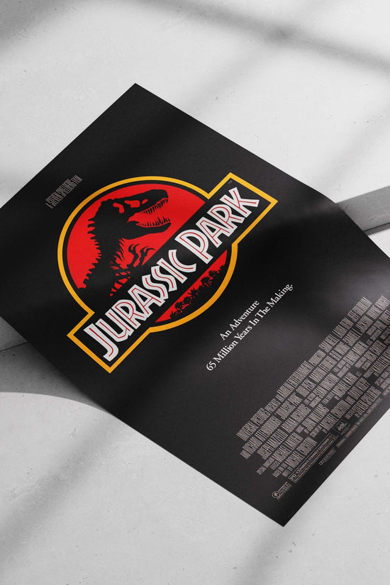 Jurassic Park franchise Main Subject: Jurassic Park franchise Matte poster print — Superhero wall art India | PosterBoizz