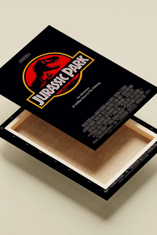 Jurassic Park franchise Main Subject: Jurassic Park franchise Canvas wall art — Superhero wall art India | PosterBoizz