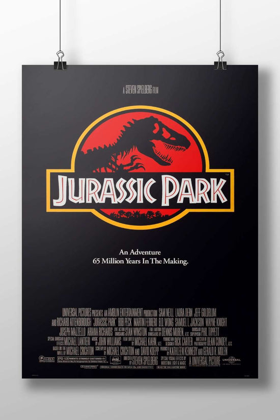 Jurassic Park franchise Main Subject: Jurassic Park franchise Matte BoizzBoard rigid print — Superhero wall art India |