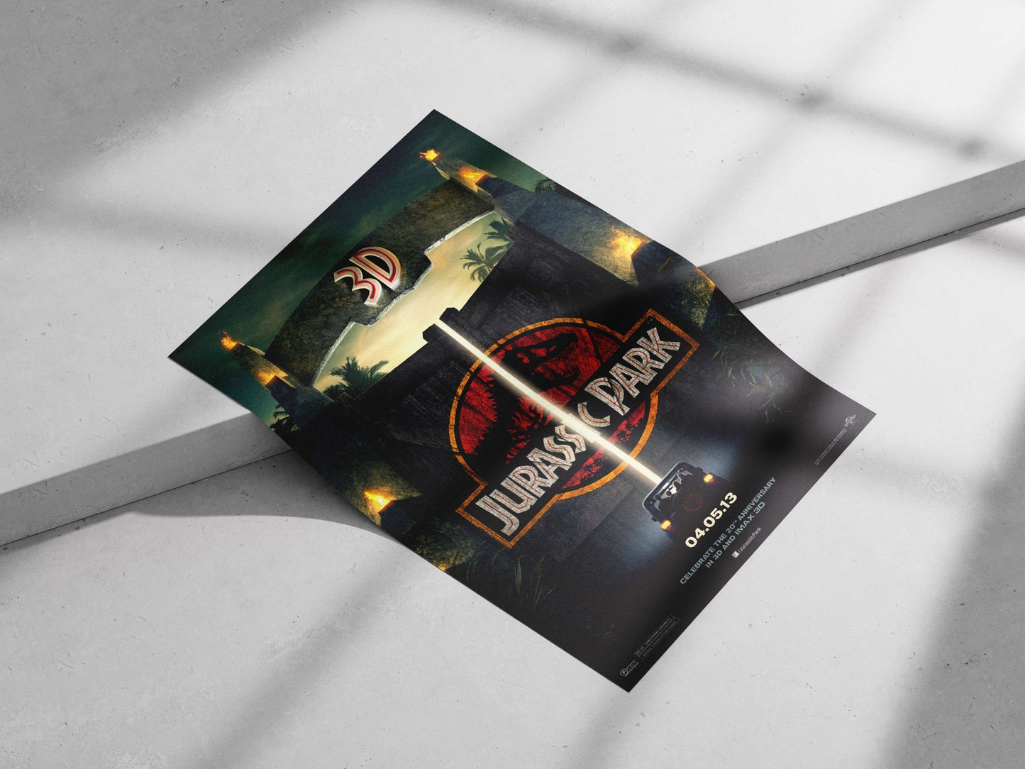 Jurassic Park Main Subject: Jurassic Park Matte poster print — Bollywood wall art India | PosterBoizz