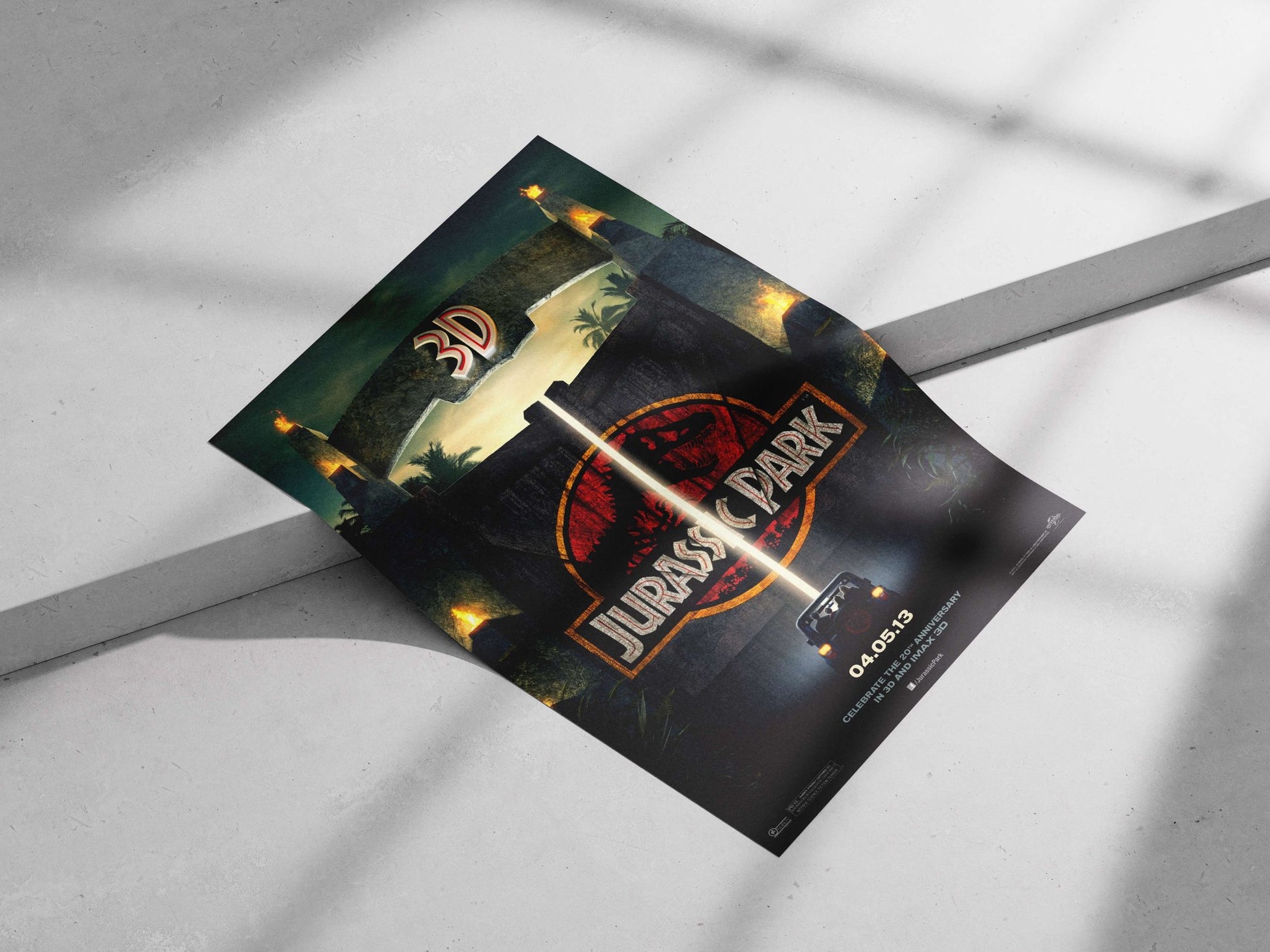 Jurassic Park Main Subject: Jurassic Park Matte poster print — Bollywood wall art India | PosterBoizz