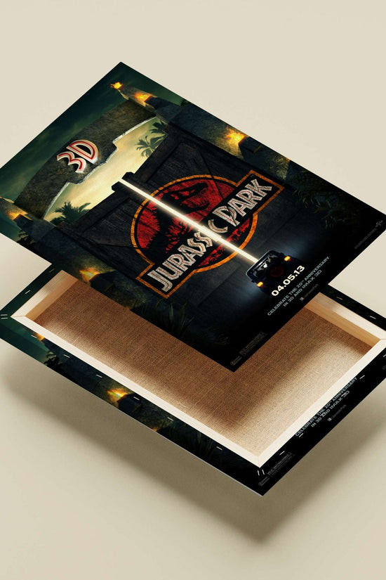 Jurassic Park Main Subject: Jurassic Park Canvas wall art — Bollywood wall art India | PosterBoizz