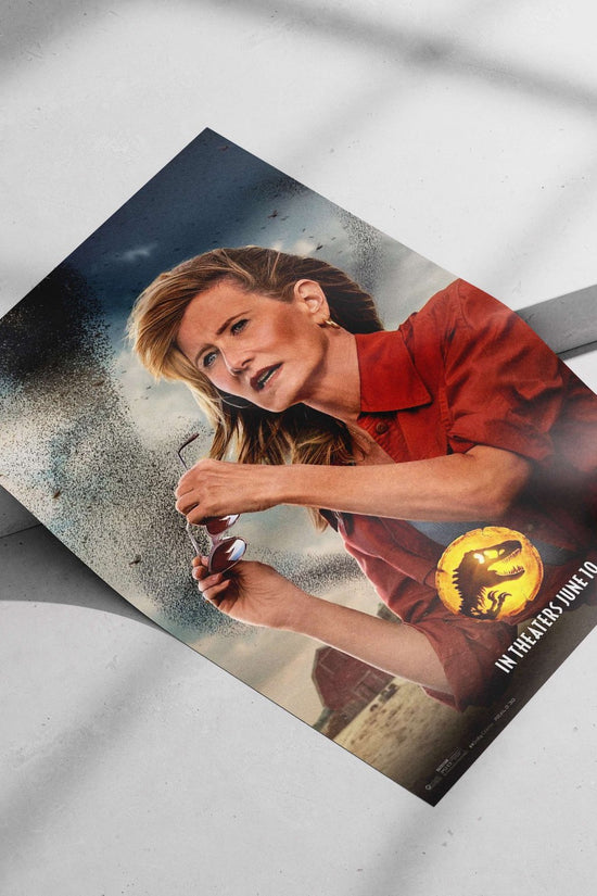 Jennifer Aniston as Claire Dearing from Jurassic World franchise Main Subject: Jennifer Aniston as Claire Dearing from