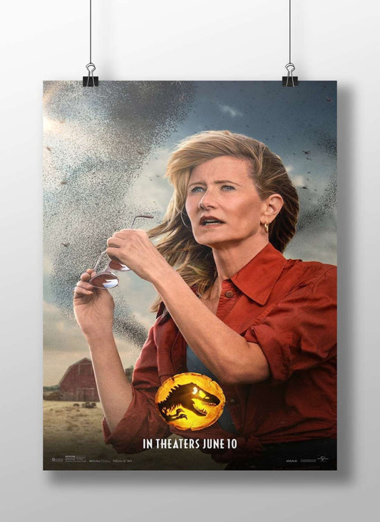 Jennifer Aniston as Claire Dearing from Jurassic World franchise Main Subject: Jennifer Aniston as Claire Dearing from