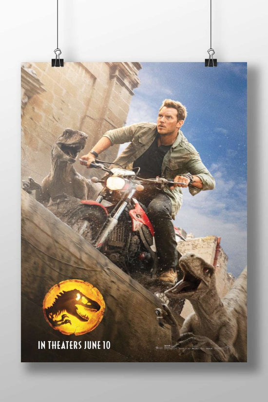 Jurassic World: Fallen Kingdom Main Subject: Jurassic World: Fallen Kingdom Matte BoizzBoard rigid print — Bollywood wall