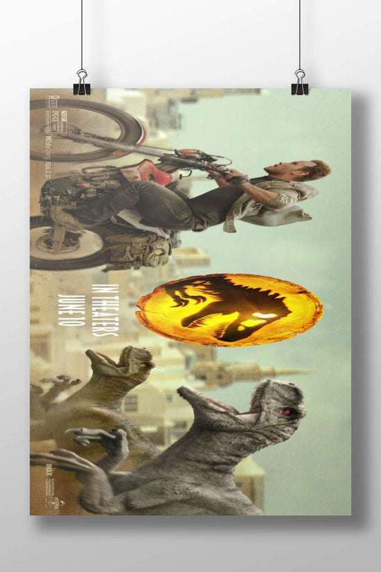 Jurassic Park franchise Main Subject: Jurassic Park franchise Matte BoizzBoard rigid print — Bollywood wall art India |