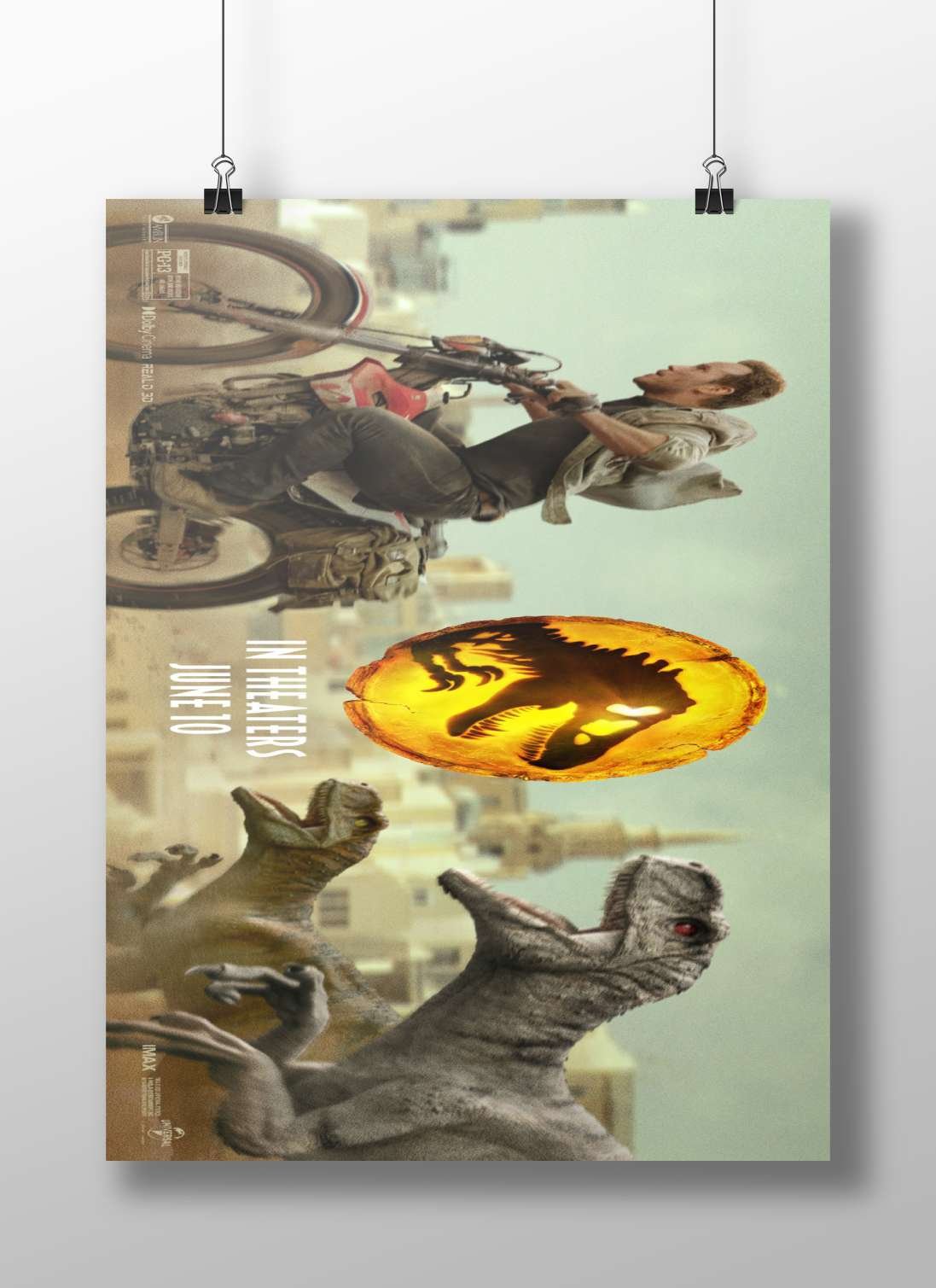 Jurassic Park franchise Main Subject: Jurassic Park franchise Matte BoizzBoard rigid print — Bollywood wall art India |