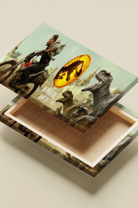 Jurassic Park franchise Main Subject: Jurassic Park franchise Canvas wall art — Bollywood wall art India | PosterBoizz