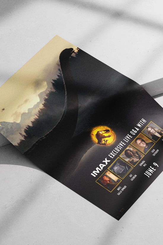 The IMAX-exclusive live Q&A event for the Jurassic World franchise with Bryce Dallas Howard, Jeff Goldblum, Dewanda Wise,