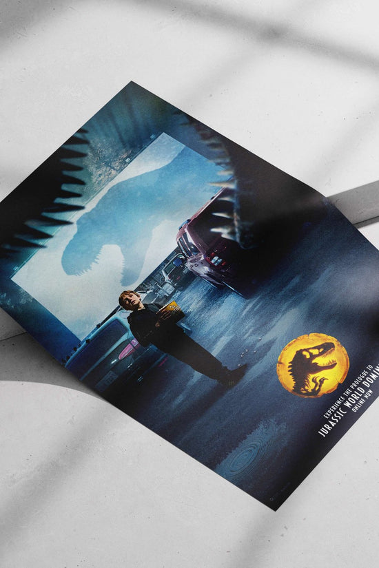 Jurassic World Dominion franchise Main Subject: Jurassic World Dominion franchise Matte poster print — Bollywood wall art