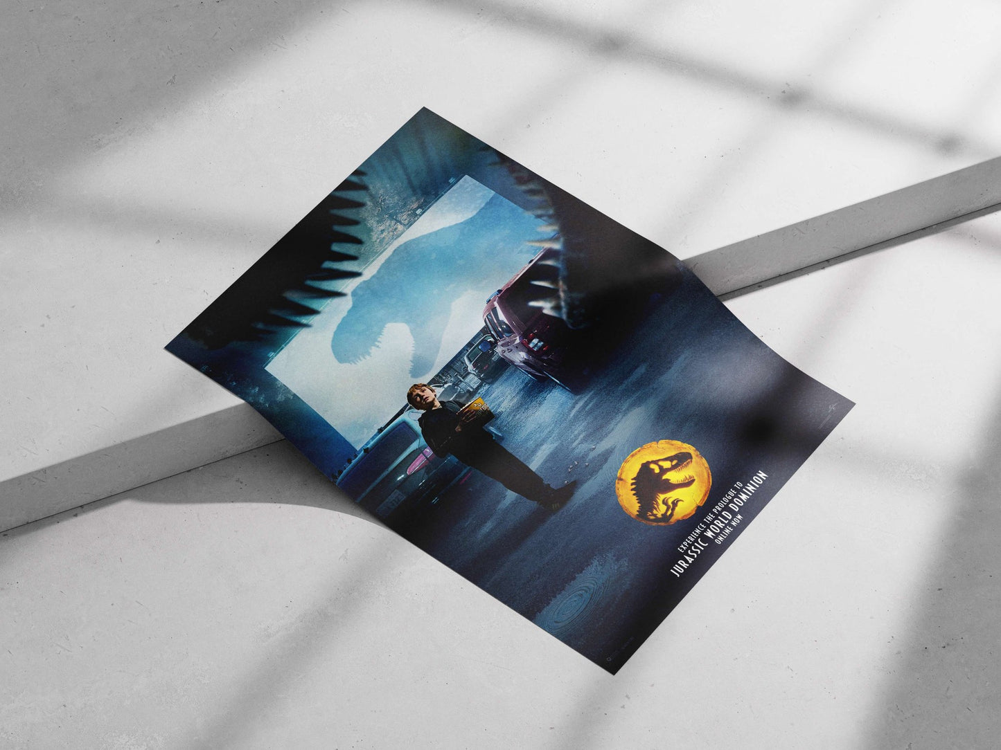 Jurassic World Dominion franchise Main Subject: Jurassic World Dominion franchise Matte poster print — Bollywood wall art