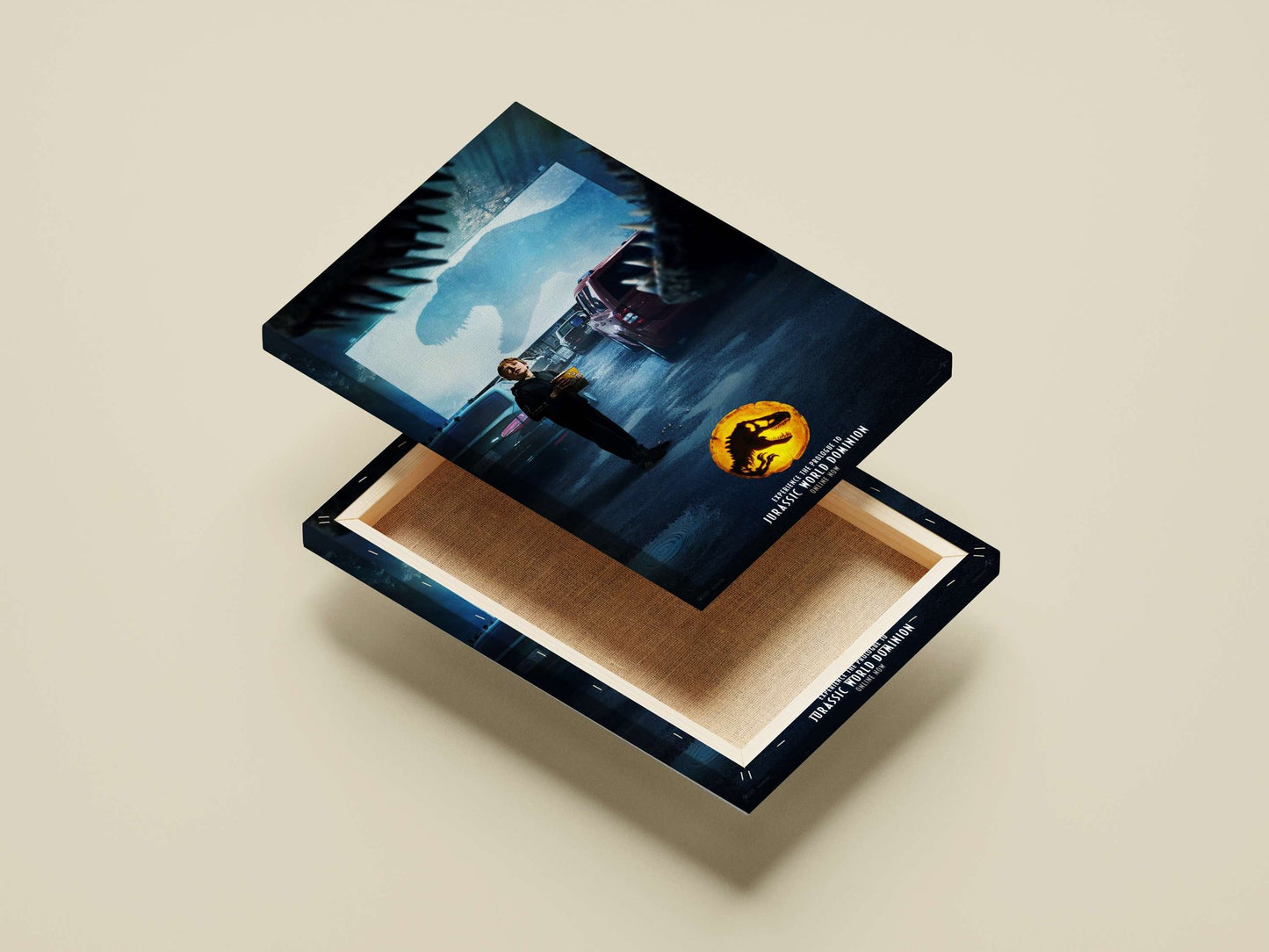 Jurassic World Dominion franchise Main Subject: Jurassic World Dominion franchise Canvas wall art — Bollywood wall art India
