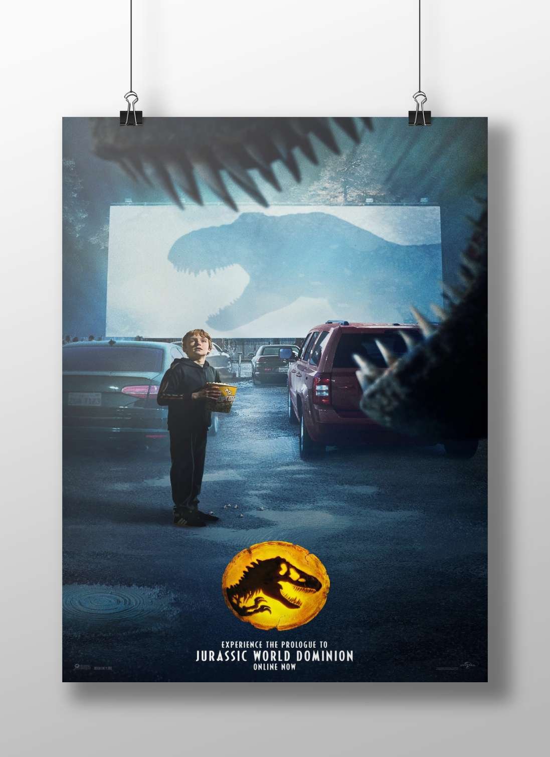 Jurassic World Dominion franchise Main Subject: Jurassic World Dominion franchise Matte BoizzBoard rigid print — Bollywood