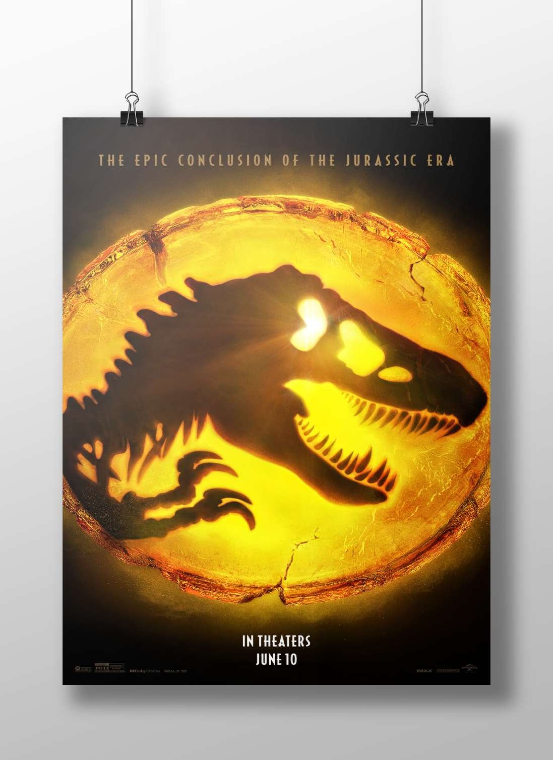 Tyrannosaurus rex from the Jurassic Park franchise Main Subject: Tyrannosaurus rex from the Jurassic Park franchise Matte